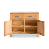 Abbey Light Oak Small Sideboard from Roseland Furniture