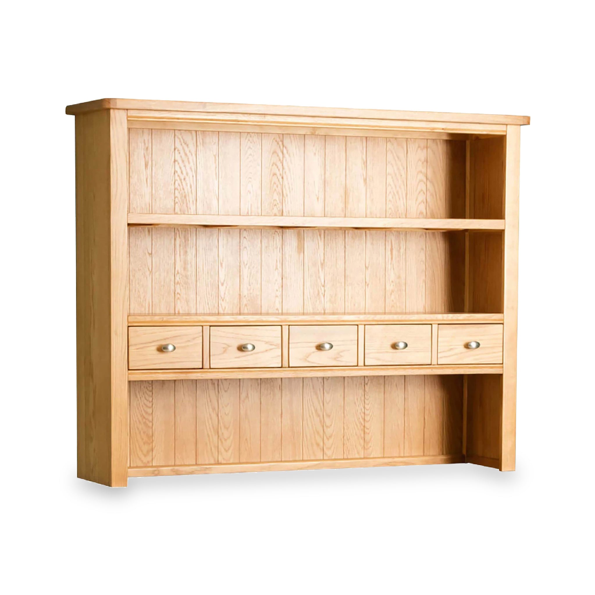 Solid oak outlet hutch