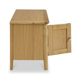 Alba Oak 90cm TV Unit from Roseland Furniture