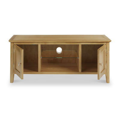 Alba Oak Large 120cm TV Stand