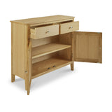 Alba Oak Small Sideboard from Roseland Furniture