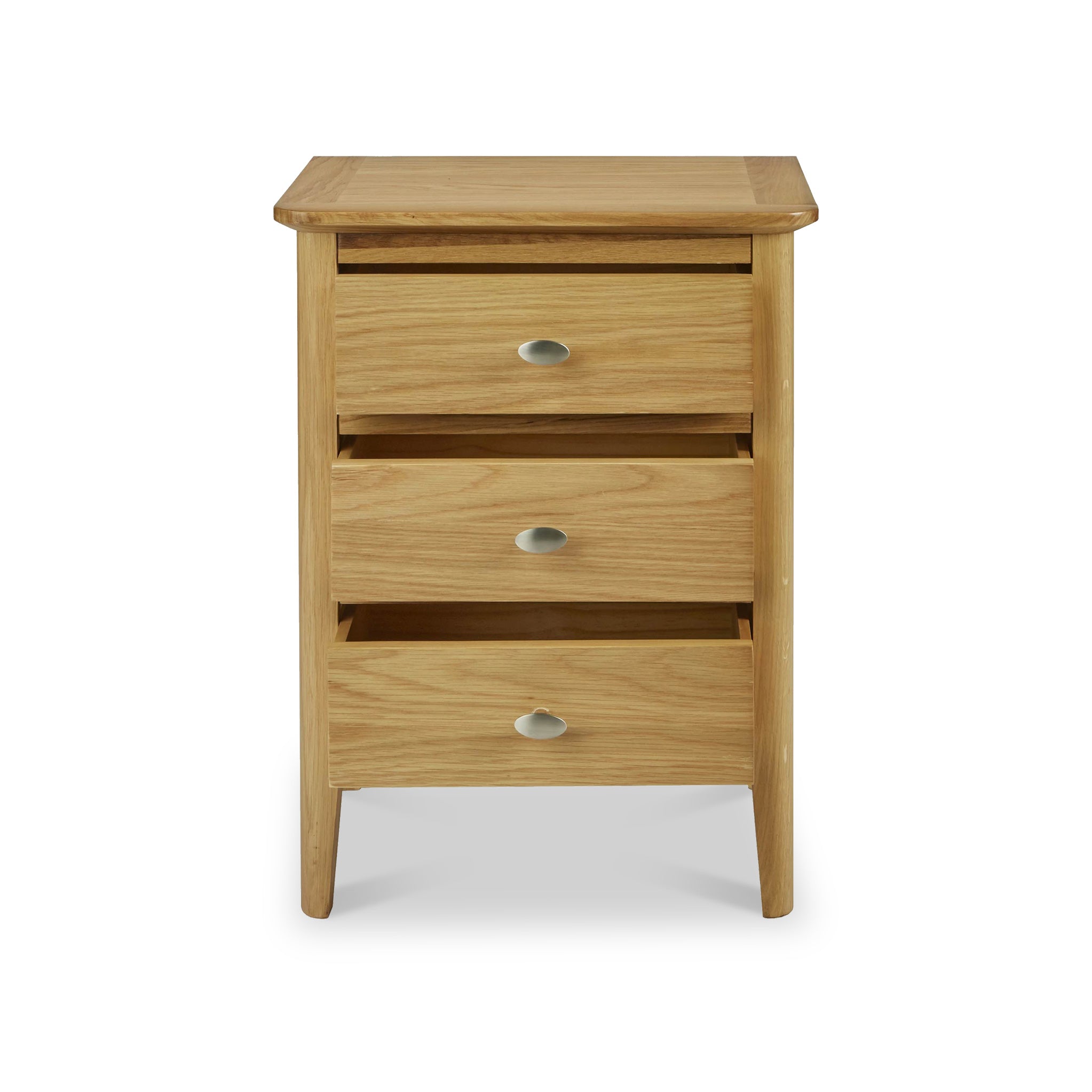 Narrow 3 deals drawer bedside table