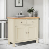 Farrow Cream 2 Door Small Sideboard for Living Room