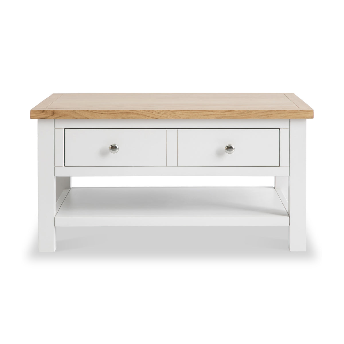 Farrow White Coffee Table from Roseland Furniture