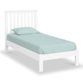 Cornish White Single Bed Frame from Roseland Furniture