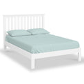 Cornish White Double Bed Frame from Roseland Furniture