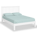 Cornish White Double Bed Frame from Roseland Furniture