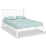 Cornish White King Bed Frame from Roseland Furniture