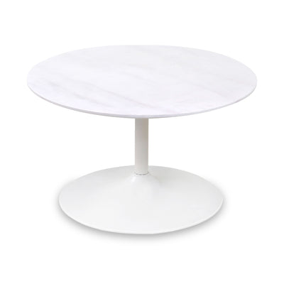 Gwen White Marble Coffee Table