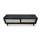 Lennox 150cm Black TV Stand