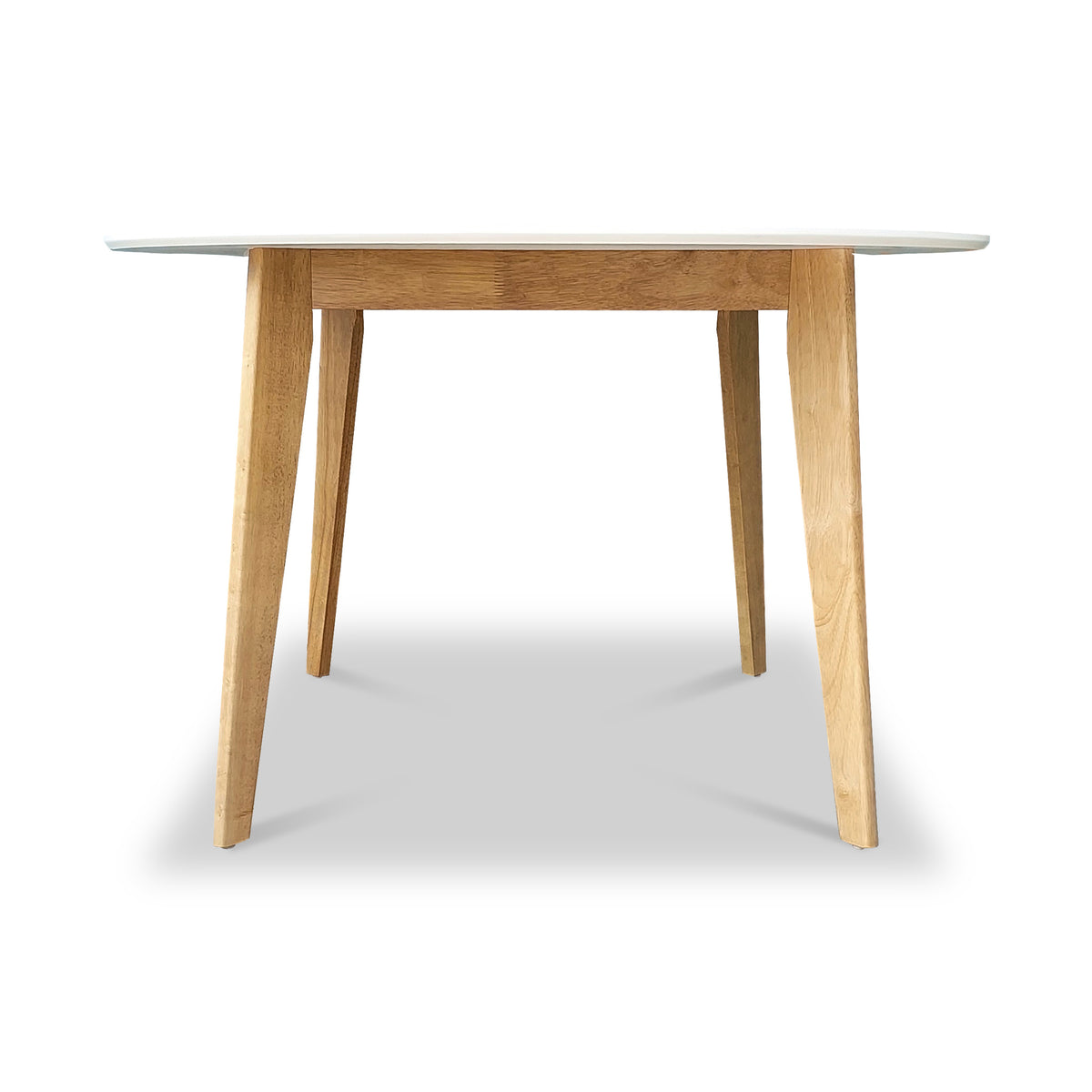 Remy White 120cm Round Dining Table