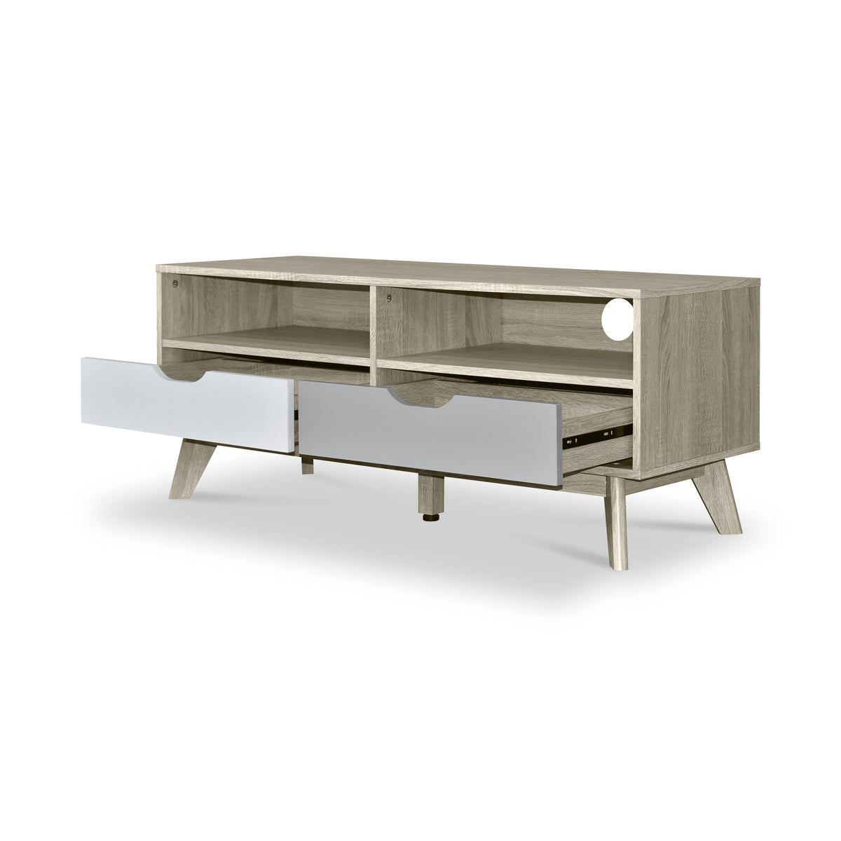 Franco Oak TV Stand