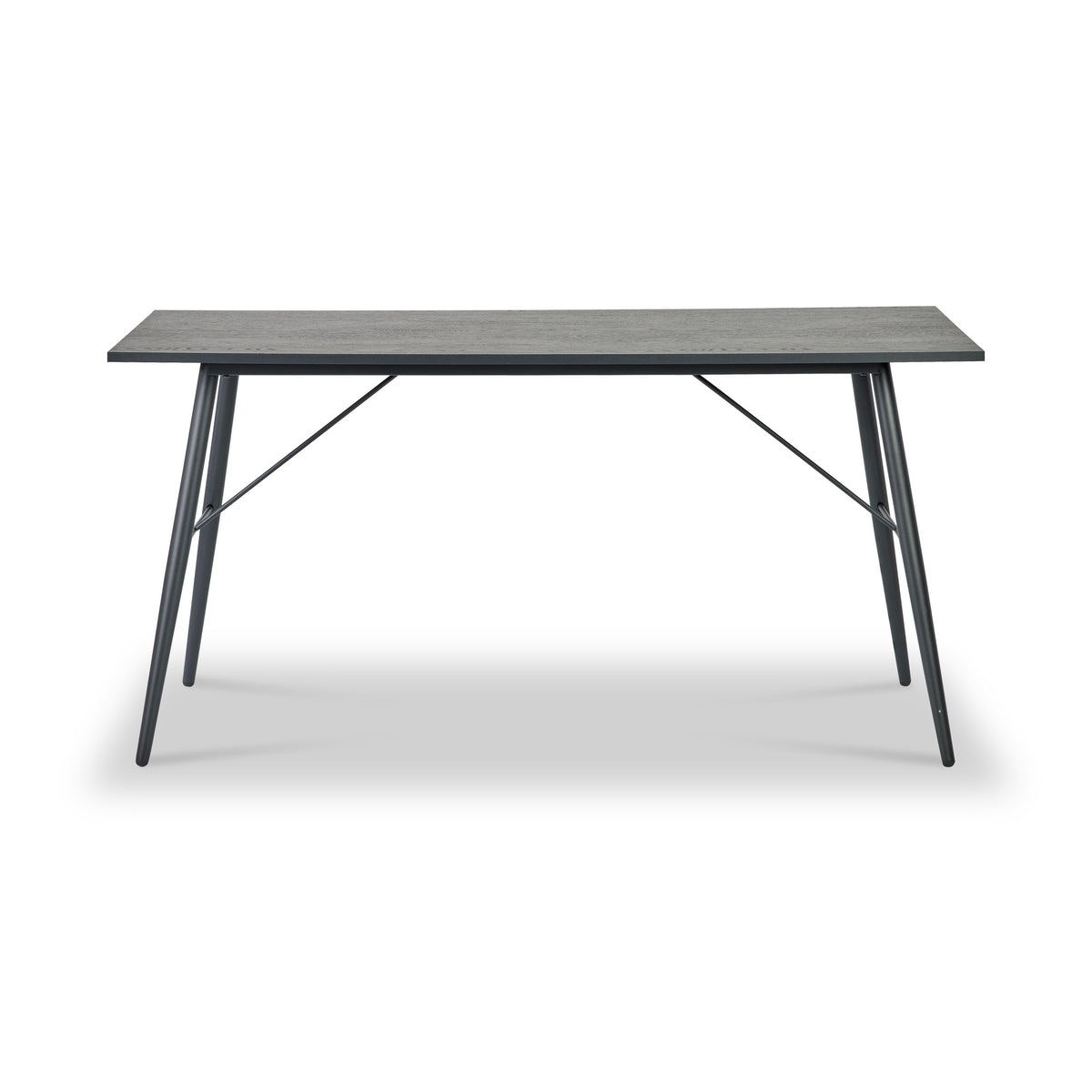 Taylor 160cm Black Rectangular Dining Table