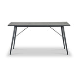 Taylor 160cm Black Rectangular Dining Table