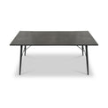 Taylor 160cm Black Rectangular Dining Table