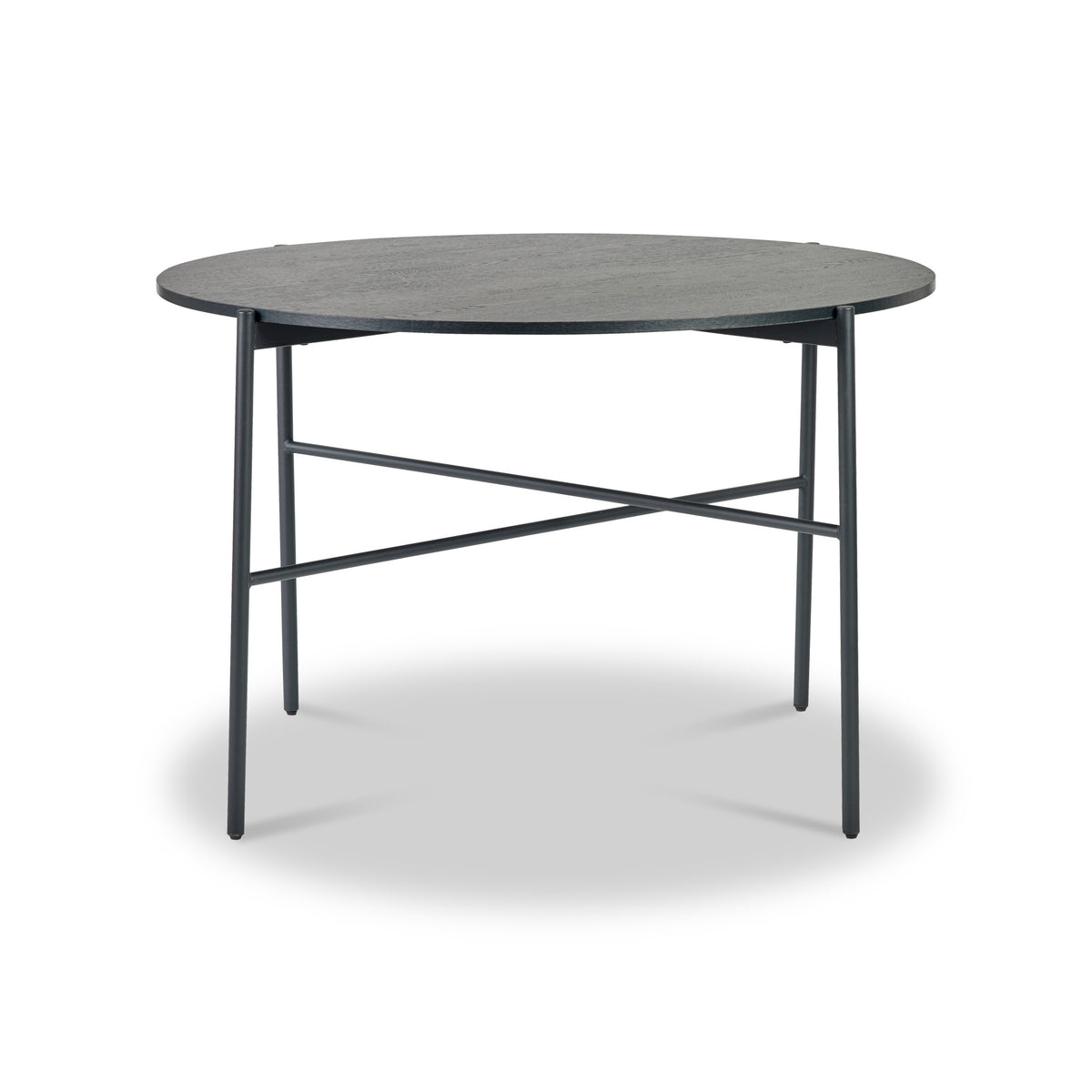 Austin 120cm Black Dining Table