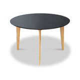 Remy Black 120cm Round Dining Table