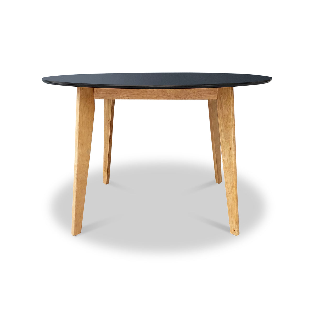 Remy Black 120cm Round Dining Table