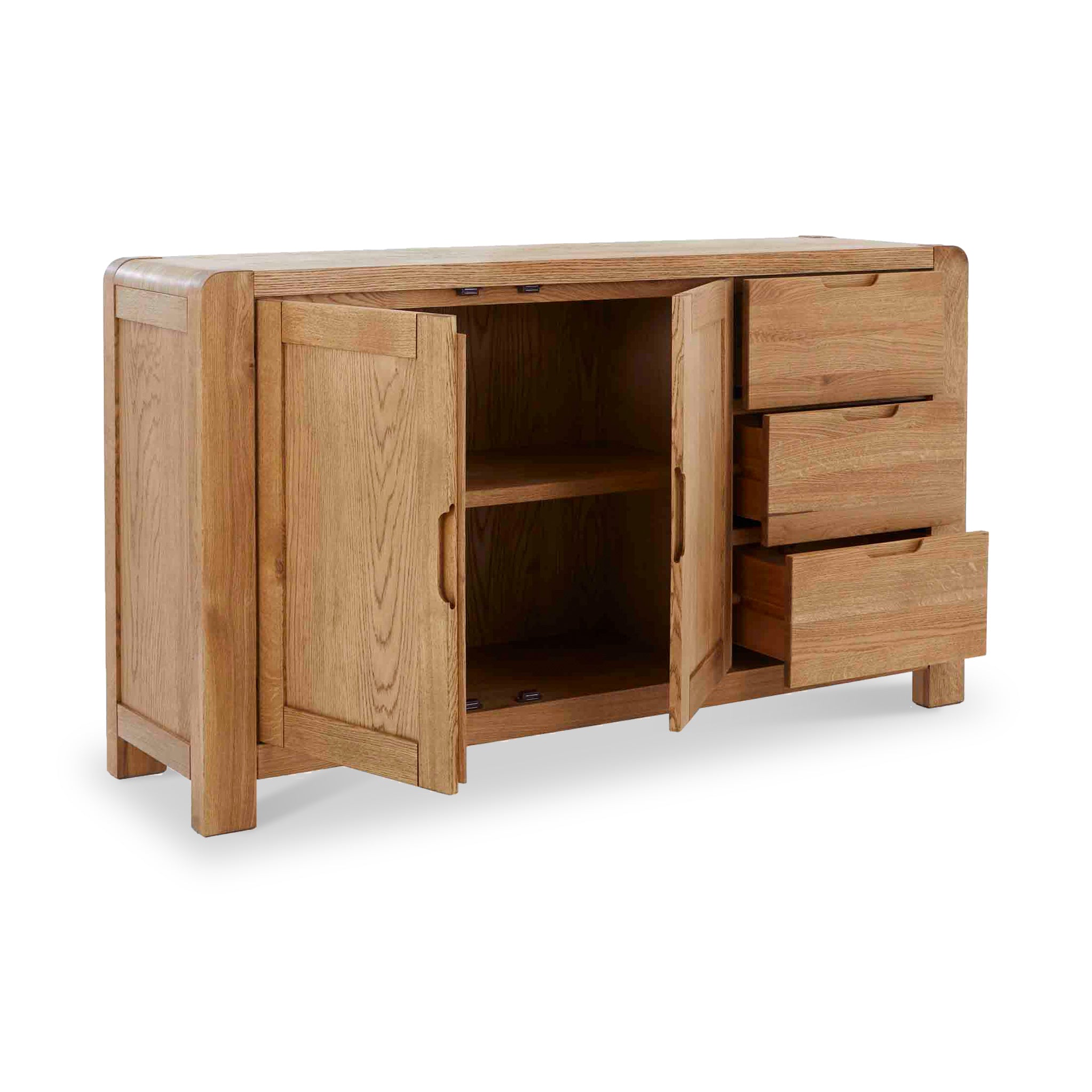 Harveys oak store sideboard