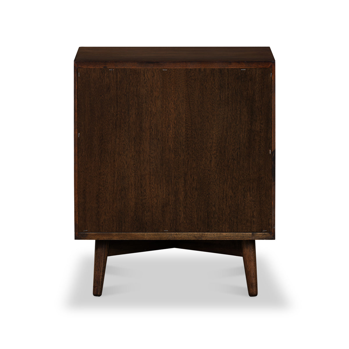 Oskar 3 Drawer Grooved Bedside Table from Roseland Furniture