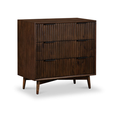 Oskar 3 Drawer Grooved Chest