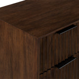 Oskar 3 Drawer Grooved Chest from Roseland Furniture