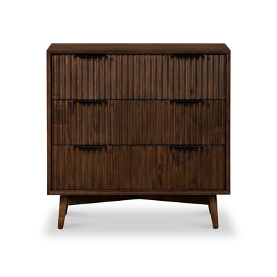 Oskar 3 Drawer Grooved Chest