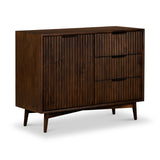 Oskar Grooved Small Sideboard from Roseland Furniture