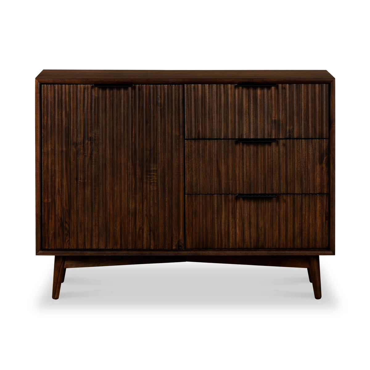 Oskar Grooved Small Sideboard from Roseland Furniture