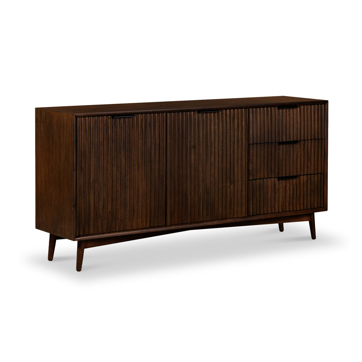 Oskar Grooved Large Sideboard from Roseland Furniture