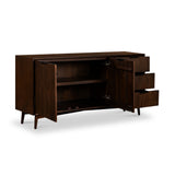 Oskar Grooved Large Sideboard from Roseland Furniture