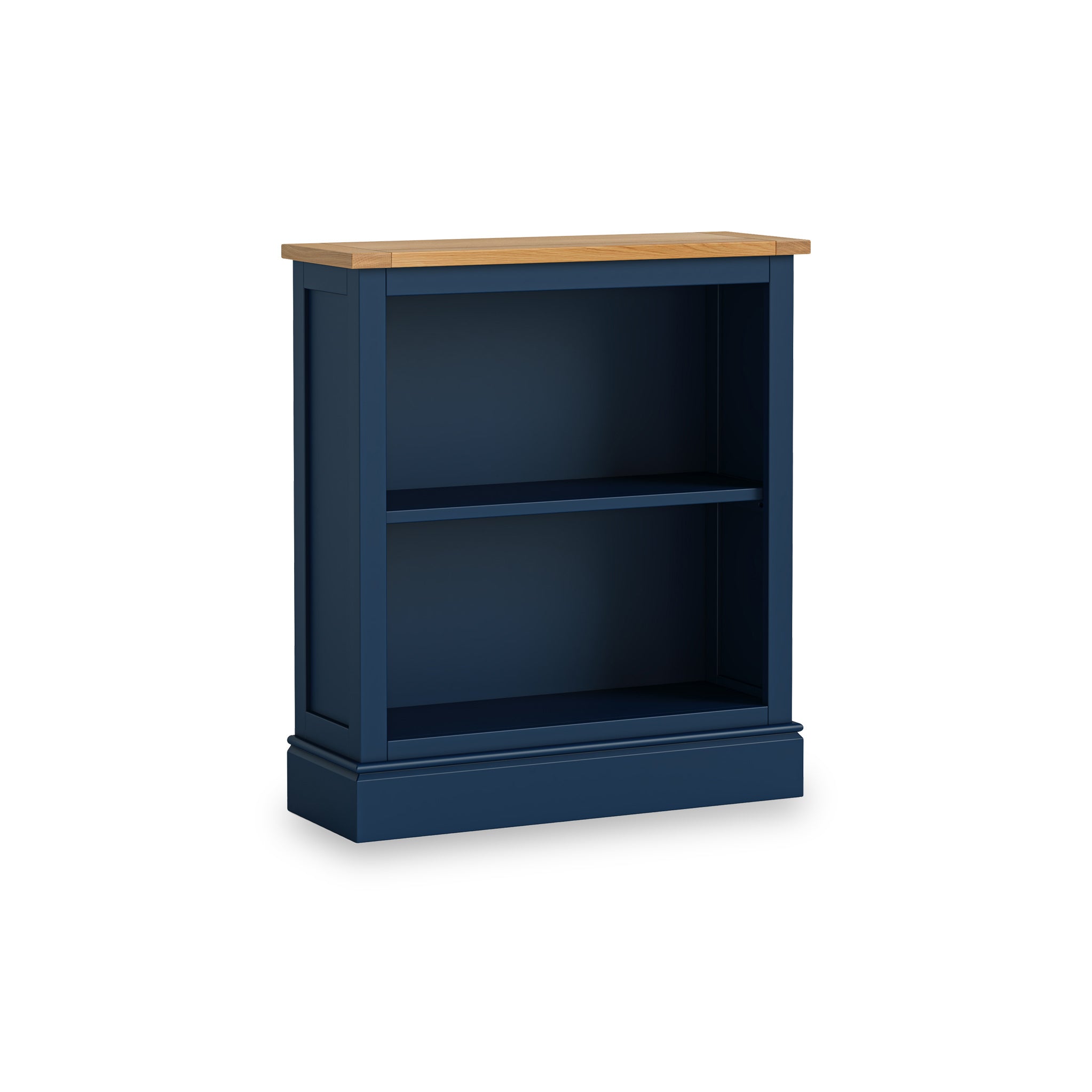 Small blue online bookcase