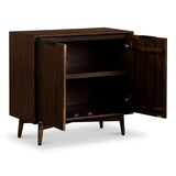 Oskar Grooved 2 Door Sideboard Cabinet from Roseland Furniture