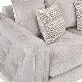 Grazia Grey Chenille 3 Seater Sofa from Roseland furniture