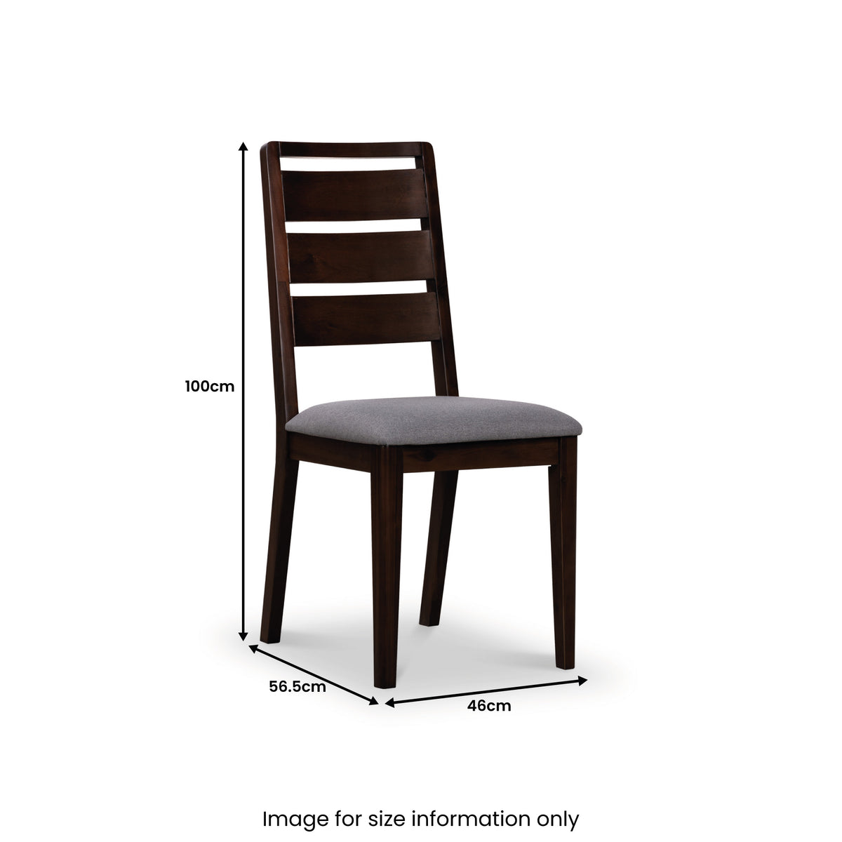 Oskar Ladder Back Dining Chair from Roseland Furniture