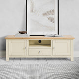 Farrow Cream 140cm Wide TV Stand from Roseland Furniture