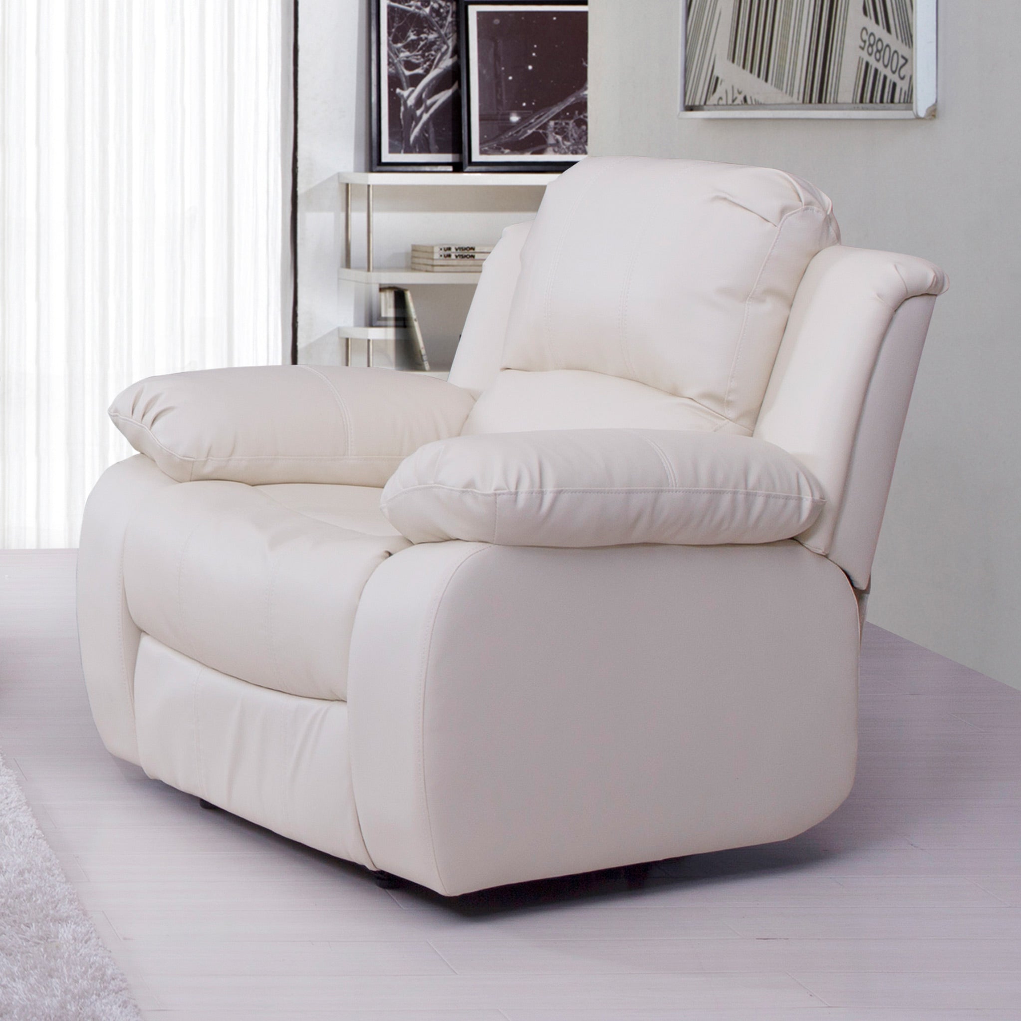 Andrew reclining chaise lounge deals with cushion