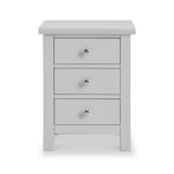 Cornish Dove Grey Bedside Cabinet from Roseland Furniture