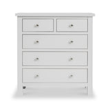 Cornish Dove Grey 2 over 3 chest of drawers from Roseland Furniture