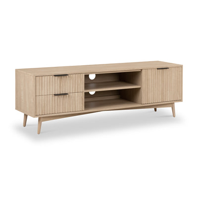 Jakob Oak Wide 150cm Grooved TV Unit