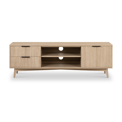 Jakob Oak Wide 150cm Grooved TV Unit