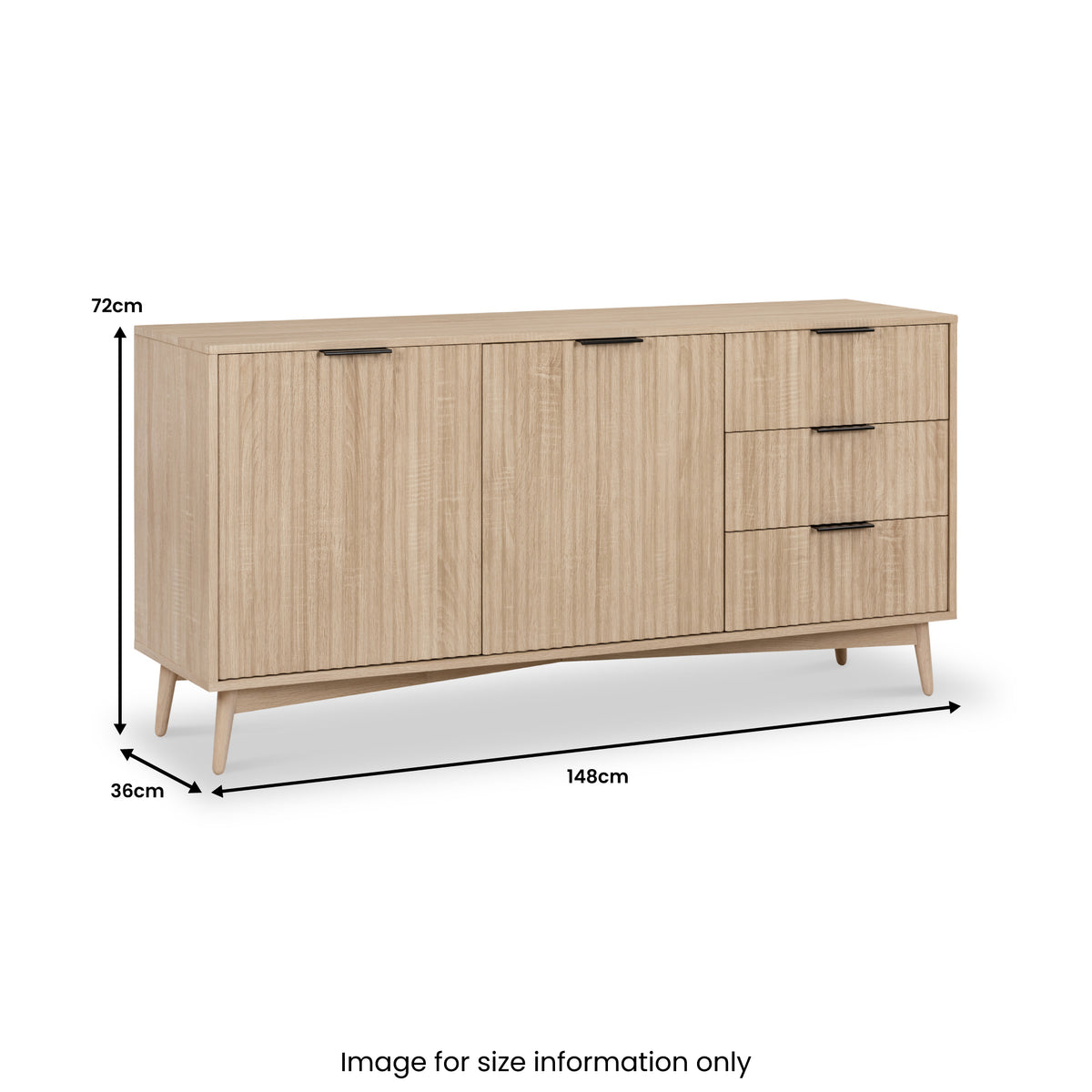 Jakob large sideboard from Roseland Furniture