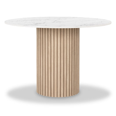 Jakob Oak Round Dining Table