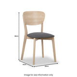 Jakob dining chair from Roseland Furniture