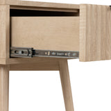 Jakob 1 drawer side table from Roseland Furniture