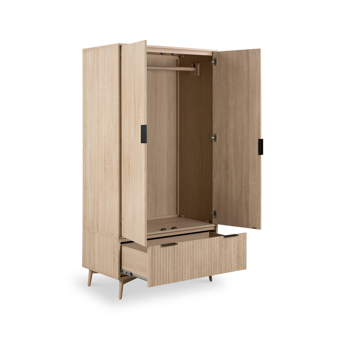 Jakob 1 drawer wardrobe from Roseland Furniture