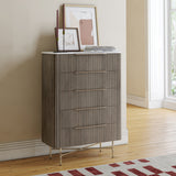 Amelie Fluted 5 Drawer Chest from Roseland Furniture