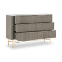 Amelie Fluted 6 Drawer Chest from Roseland Furniture