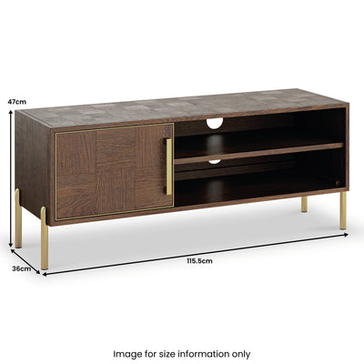 Moira Oak Small TV Unit