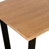 Isaac Oak 140cm Dining Table from Roseland Furniture